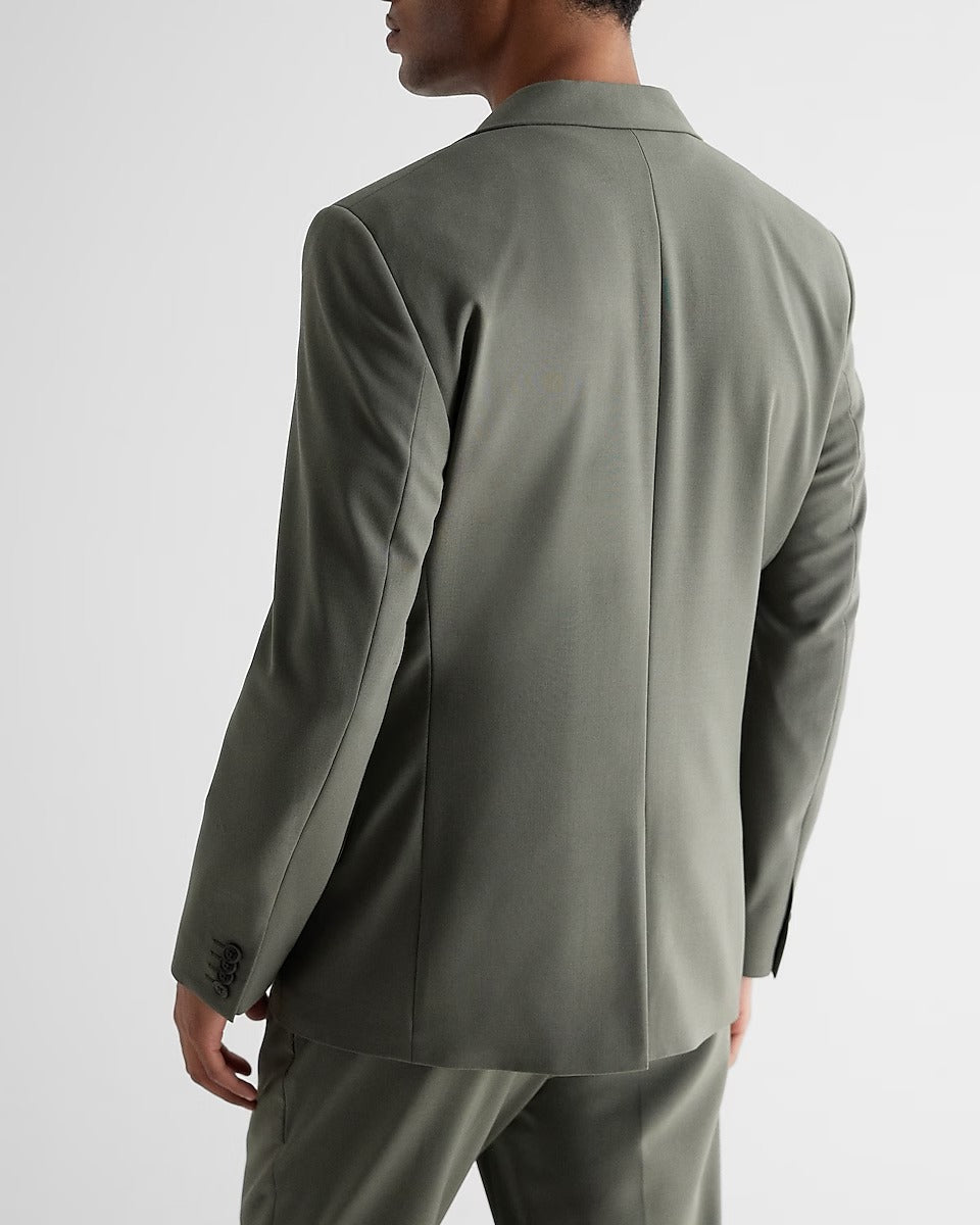 Mens Olive Green Tuxedo Suit