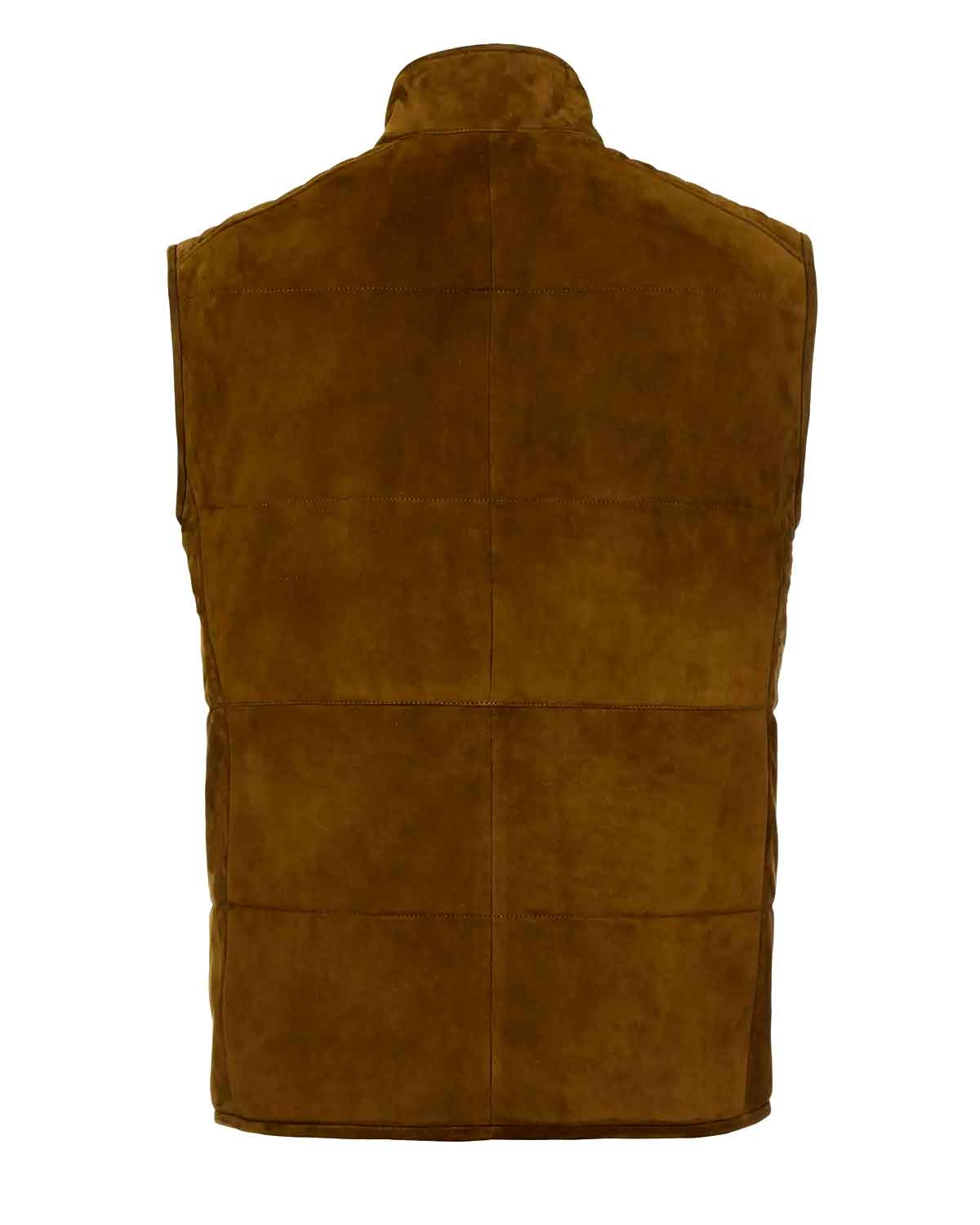 Men’s Western Design Suede Leather Vest