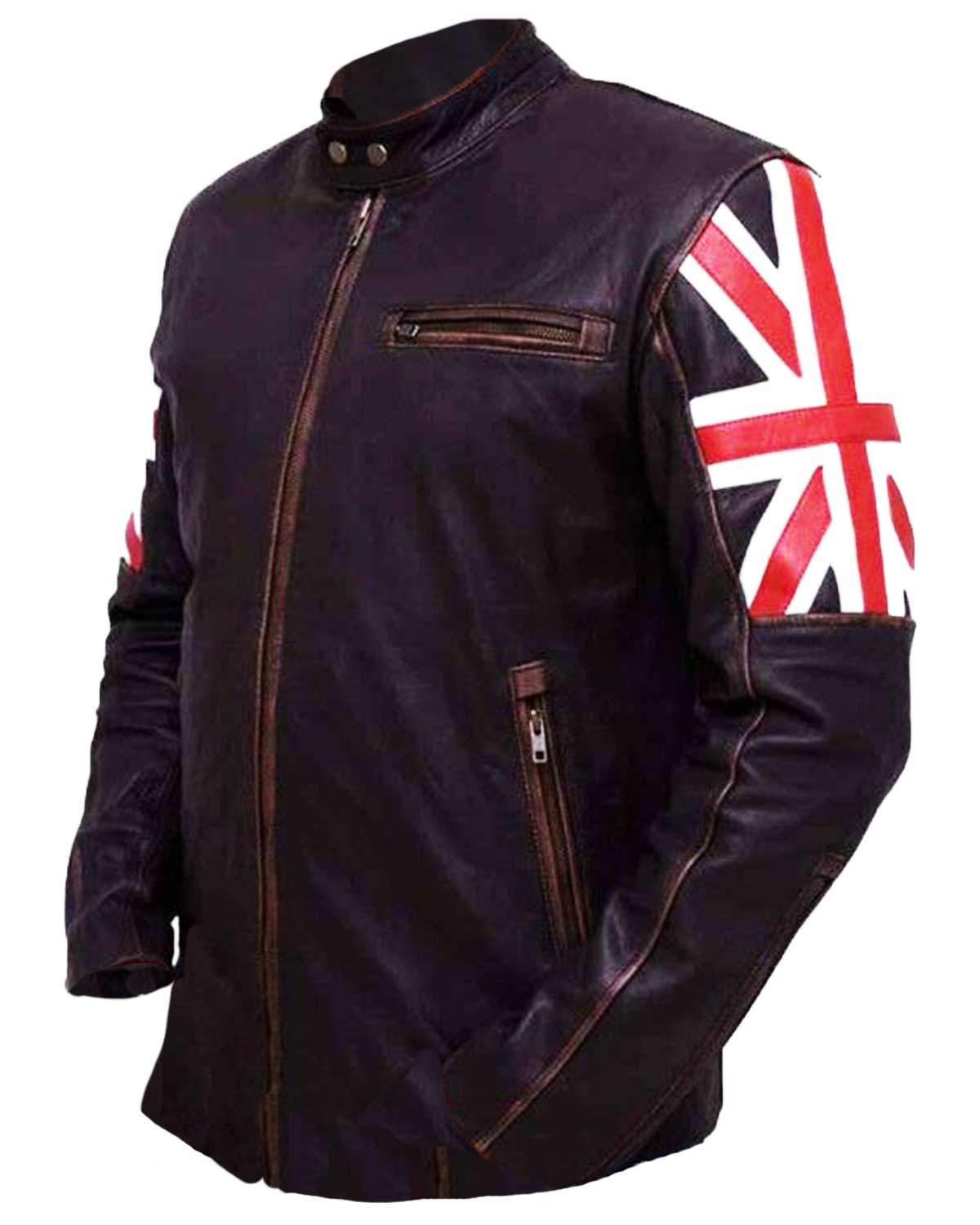 Cafe Racer UK Flag Jacket