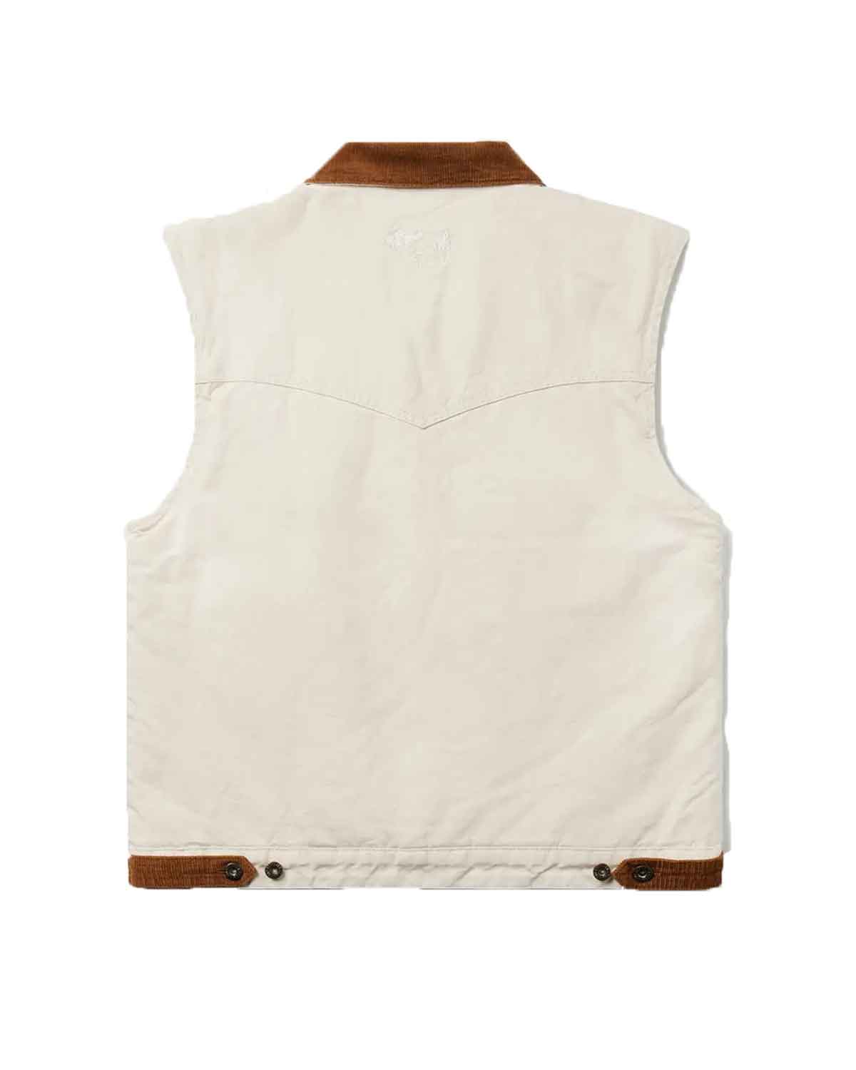 Men's Cotton Canvas Sherpa Lining Vest