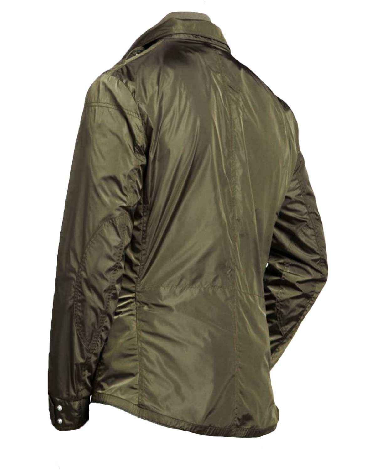 Men’s Military Classic Style Green Field Jacket