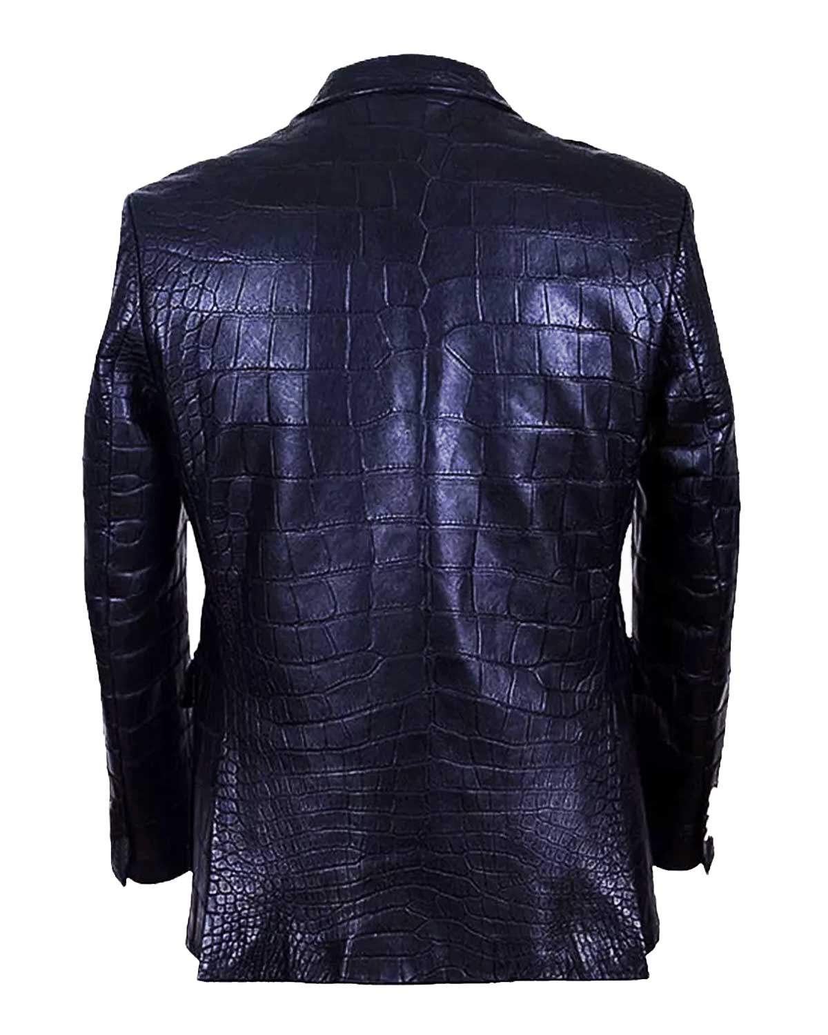 Alligator Luxury Black Blazer