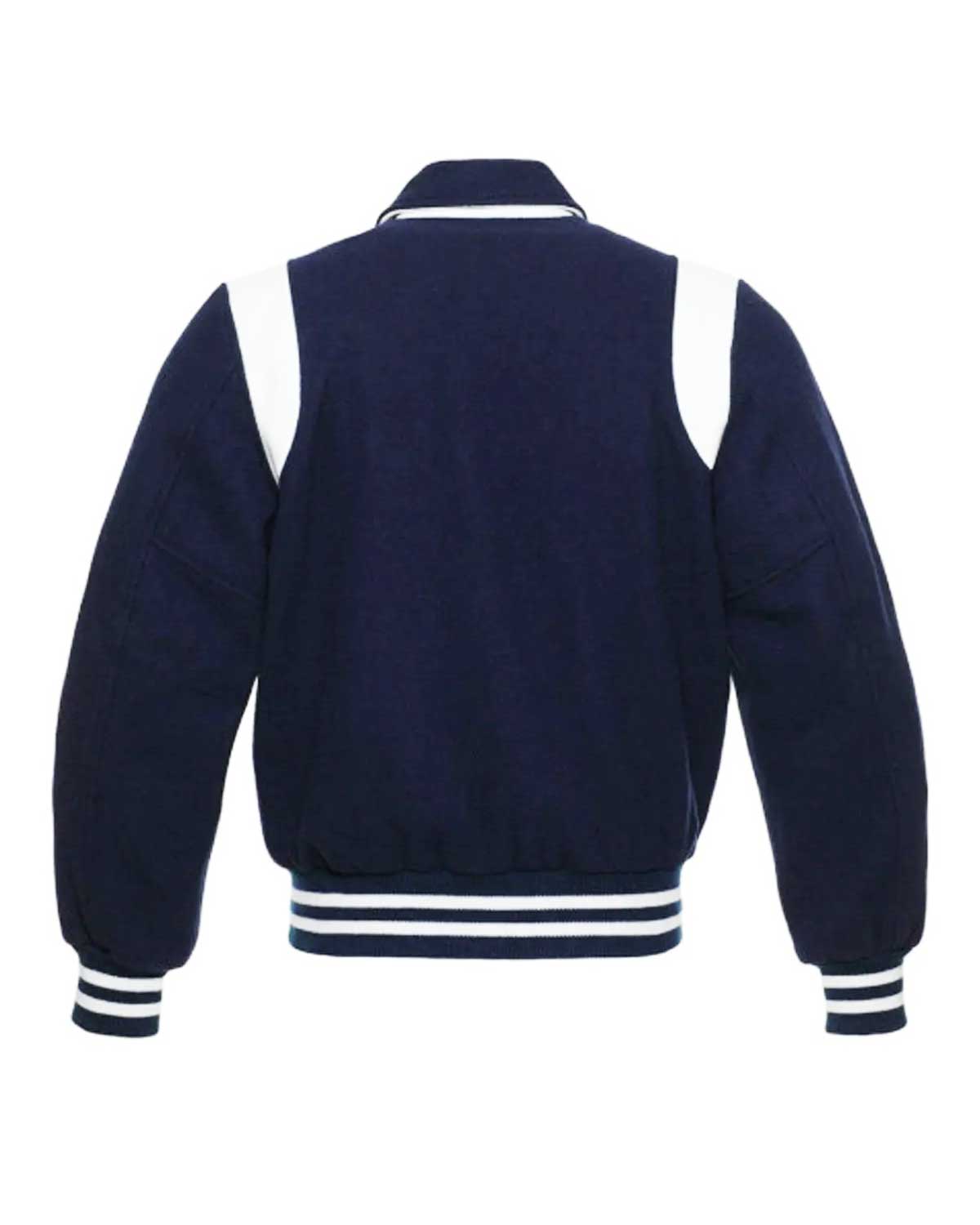 Byron Collar Varsity Letterman Jacket