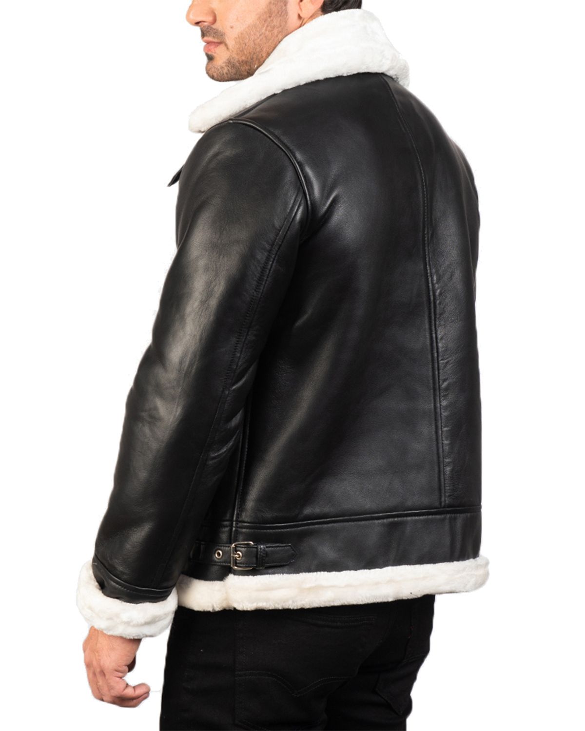 Men's B3 Bomber Leather Jacket