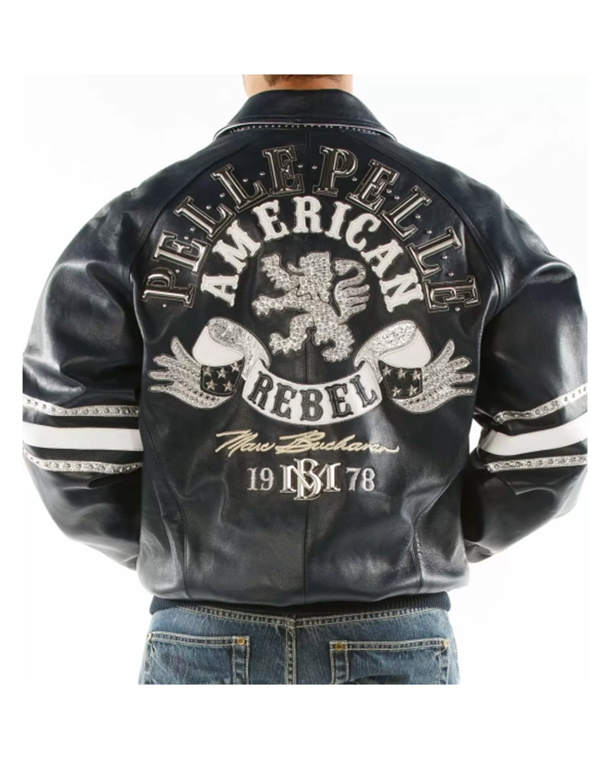 Pelle Pelle American Rebel Black Jacket