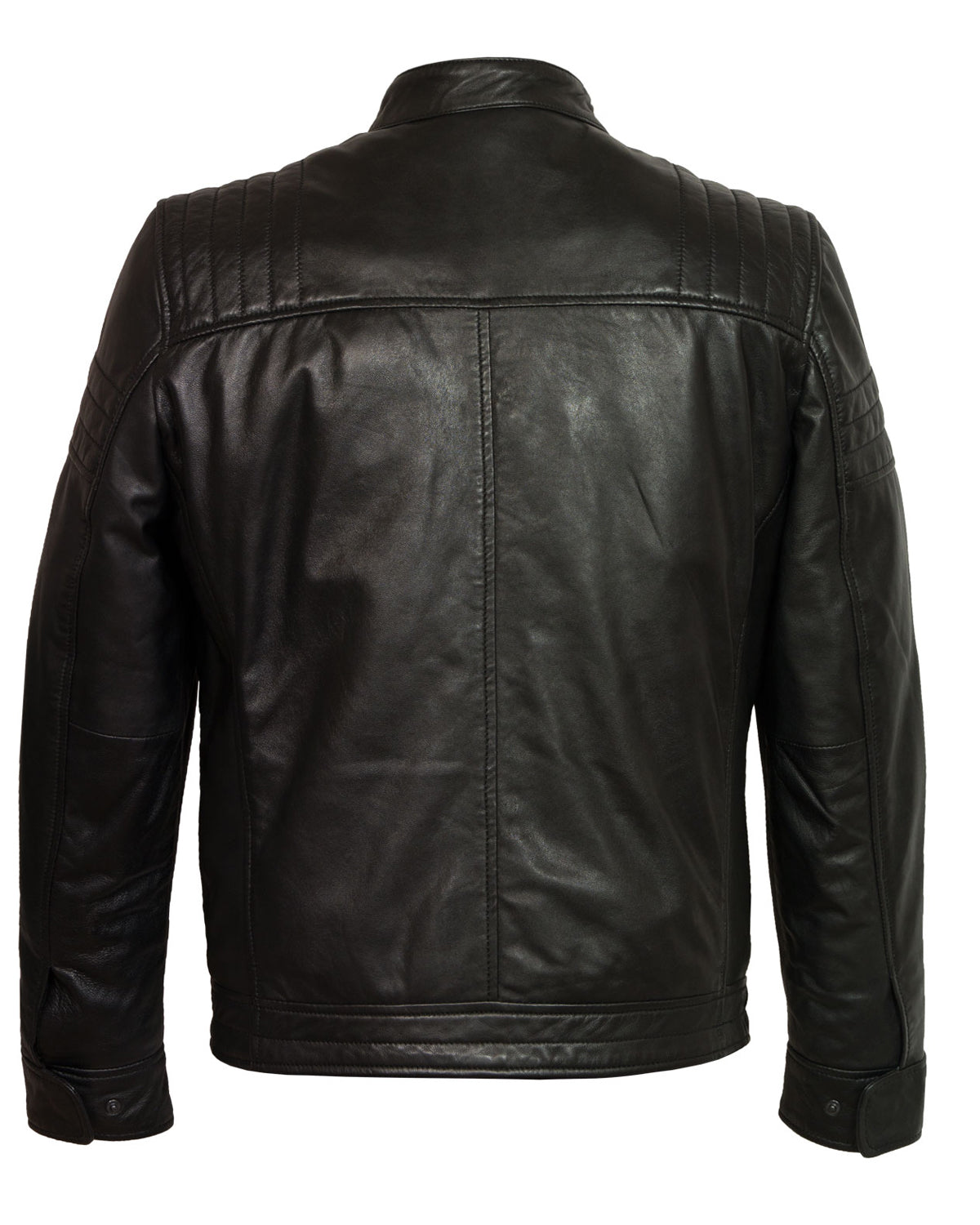 Mens Black Leather Jacket