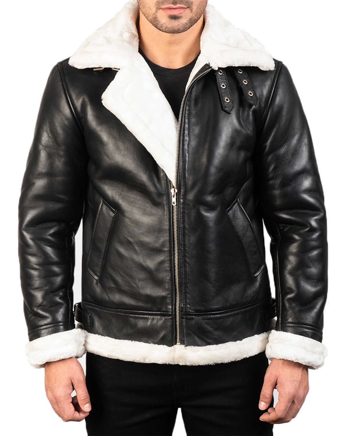 Men's B3 Bomber Leather Jacket