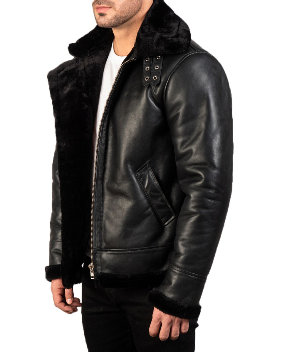 Men's B3 Bomber Leather Jacket