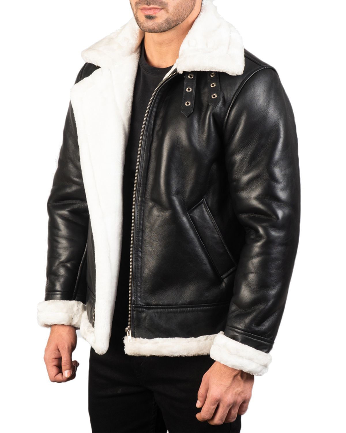 Men's B3 Bomber Leather Jacket