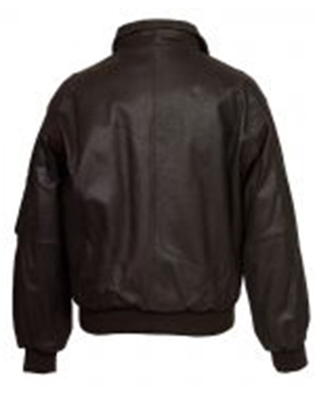 Mens A-2 Brown Leather Bomber Jacket