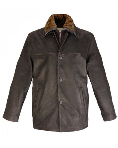 Mens Brown Leather Jacket