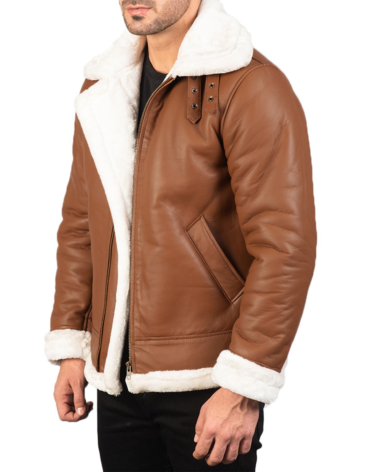 Men's B3 Bomber Leather Jacket