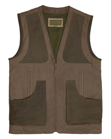 Mens Mid-Brown Shooting Vest